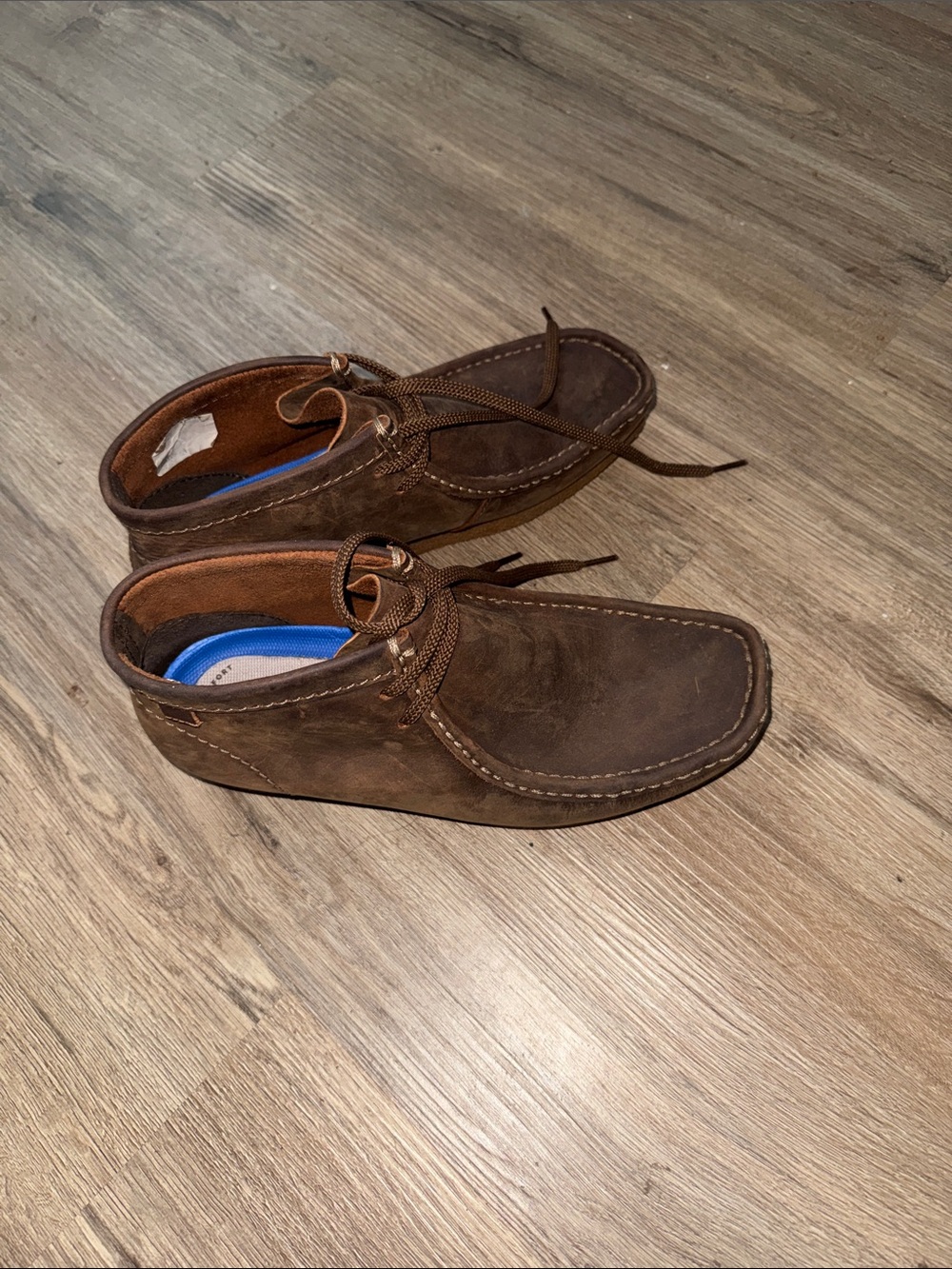 Clarks Wallabees Brown Chukka Boots